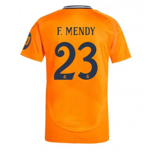 Pánský Fotbalový dres Real Madrid Ferland Mendy #23 2024-25 Venkovní Krátký Rukáv